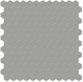 1" Taupe Matte Hex Mosaic | Marino Tile NY