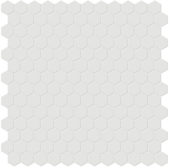 1" Vintage Grey Matte Hex Mosaic | Marino Tile NY