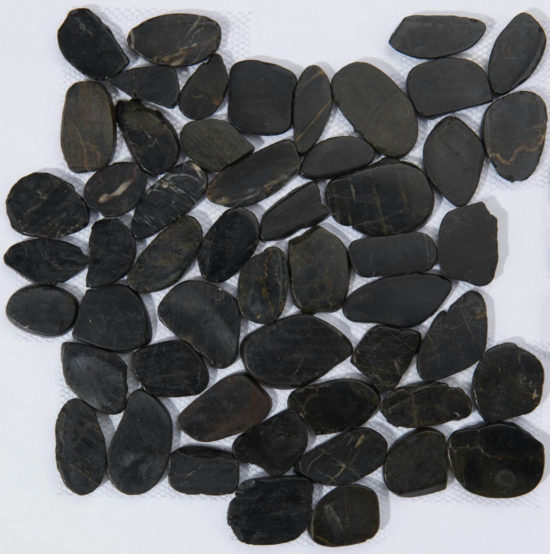 12X12 Flat Tahitian Black | Marino Tile NY