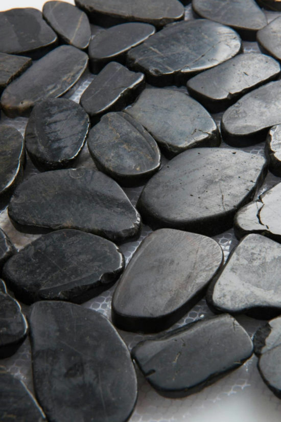 12X12 Flat Tahitian Black | Marino Tile NY