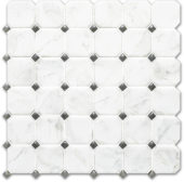 12x12 Calacatta Ottagona Mosaic | Marino Tile NY