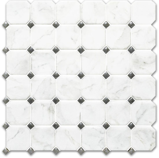 12×12 Calacatta Ottagona Mosaic