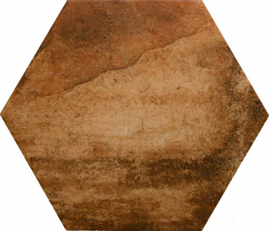 13X16 Rosso Hexagon | Marino Tile NY