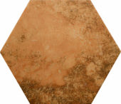 13X16 Rosso Hexagon | Marino Tile NY