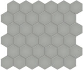 2" Taupe Matte Hex Mosaic | Marino Tile NY