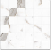 2X2 Mosaic-Polished Amore Grey | Marino Tile NY