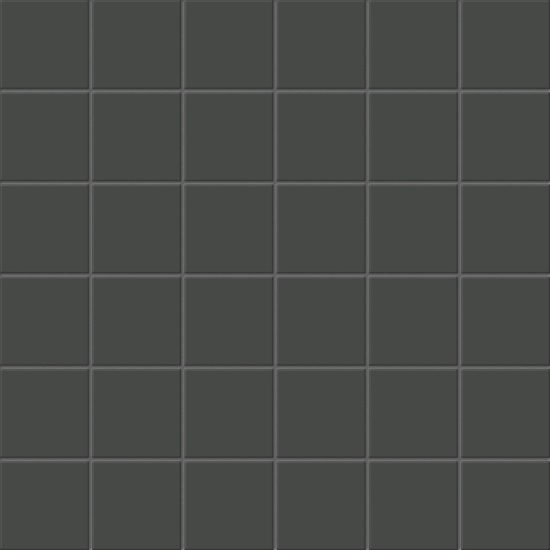 2X2 Retro Black Unglazed Matte Mosaic | Marino Tile NY