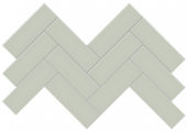 2x6 Soft Sage Glossy Herringbone Mosaic | Marino Tile NY