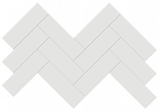 2x6 Vintage Grey Matte Herringbone Mosaic | Marino Tile NY