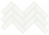 2x6 White Glossy Herringbone Mosaic | Marino Tile NY