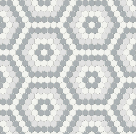 Afternoon Blend Matte Hexagon Pattern Mosaic | Marino Tile NY
