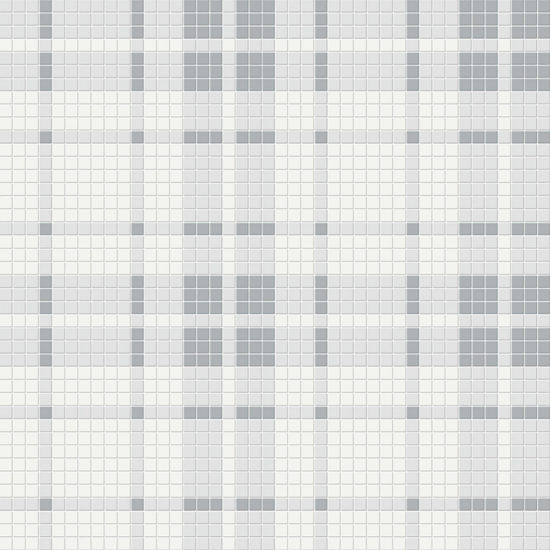 Afternoon Blend Matte Plaid Pattern Mosaic | Marino Tile NY