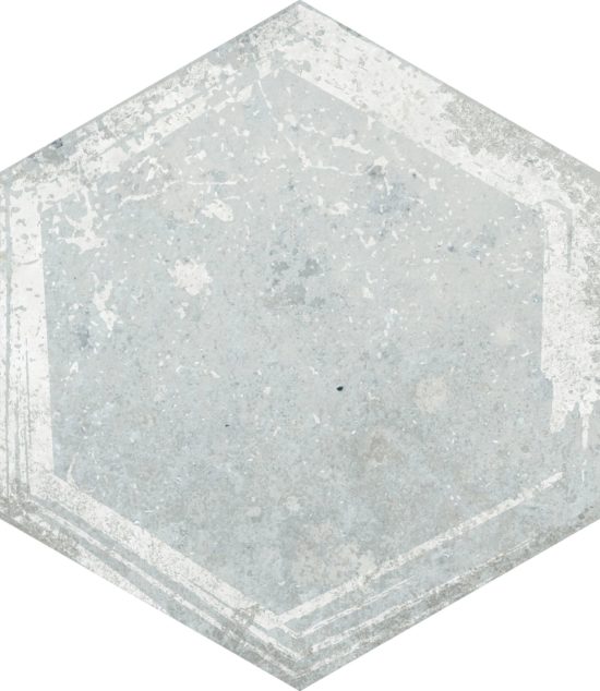 Alma 5.5X6.3 Grey Decor Hexagon | Marino Tile NY