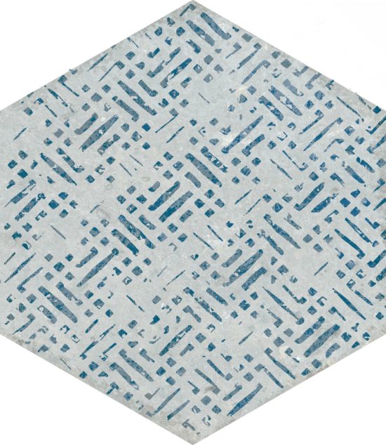 Alma 5.5X6.3 Grey Decor Hexagon | Marino Tile NY