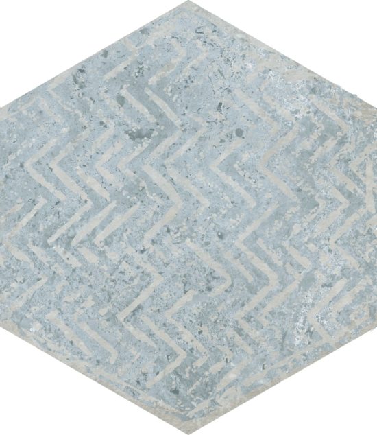 Alma 5.5X6.3 Grey Decor Hexagon | Marino Tile NY