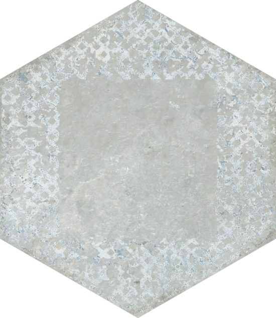 Alma 5.5X6.3 Grey Decor Hexagon | Marino Tile NY