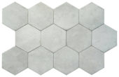 Alma 5.5X6.3 Grey Hexagon | Marino Tile NY