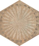 Alma 5.5X6.3 Sand Decor Hexagon | Marino Tile NY