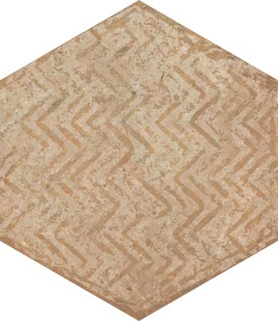 Alma 5.5X6.3 Sand Decor Hexagon | Marino Tile NY