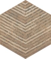 Alma 5.5X6.3 Sand Decor Hexagon | Marino Tile NY