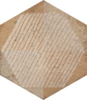 Alma 5.5X6.3 Sand Decor Hexagon | Marino Tile NY