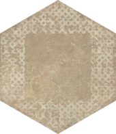 Alma 5.5X6.3 Sand Decor Hexagon | Marino Tile NY