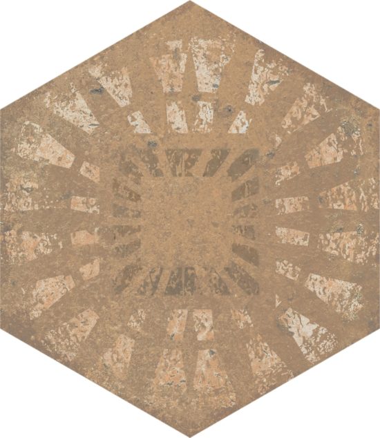 Alma 5.5X6.3 Sand Decor Hexagon | Marino Tile NY