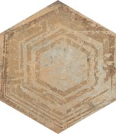 Alma 5.5X6.3 Sand Decor Hexagon | Marino Tile NY