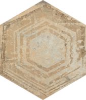 Alma 5.5X6.3 Sand Decor Hexagon | Marino Tile NY