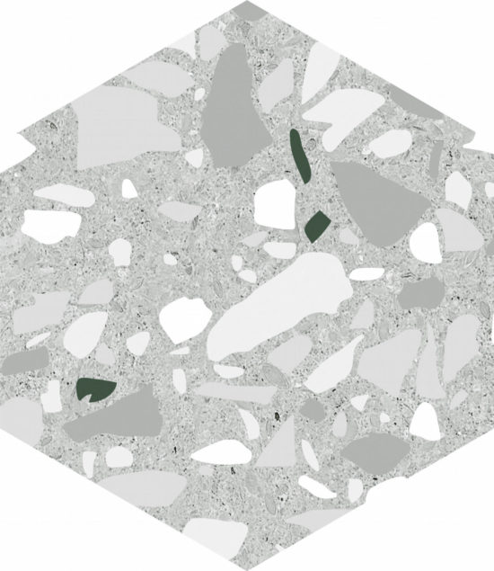 Altea 5.5X6.3” Grey Hexagon | Marino Tile NY