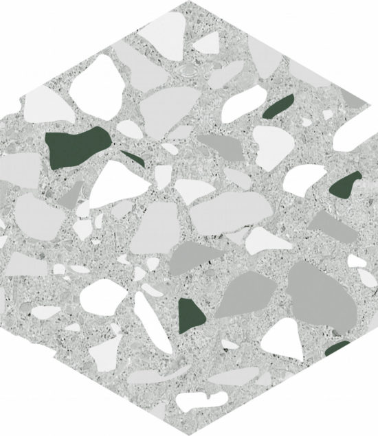 Altea 5.5X6.3” Grey Hexagon | Marino Tile NY