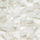 Amalfi Calacatta Honed 2X2 Mosaic | Marino Tile NY