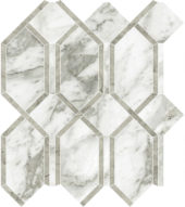 Arabescato Verona Polished Modella Mosaic | Marino Tile NY