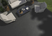 Ashland 36X36 Black | Marino Tile NY