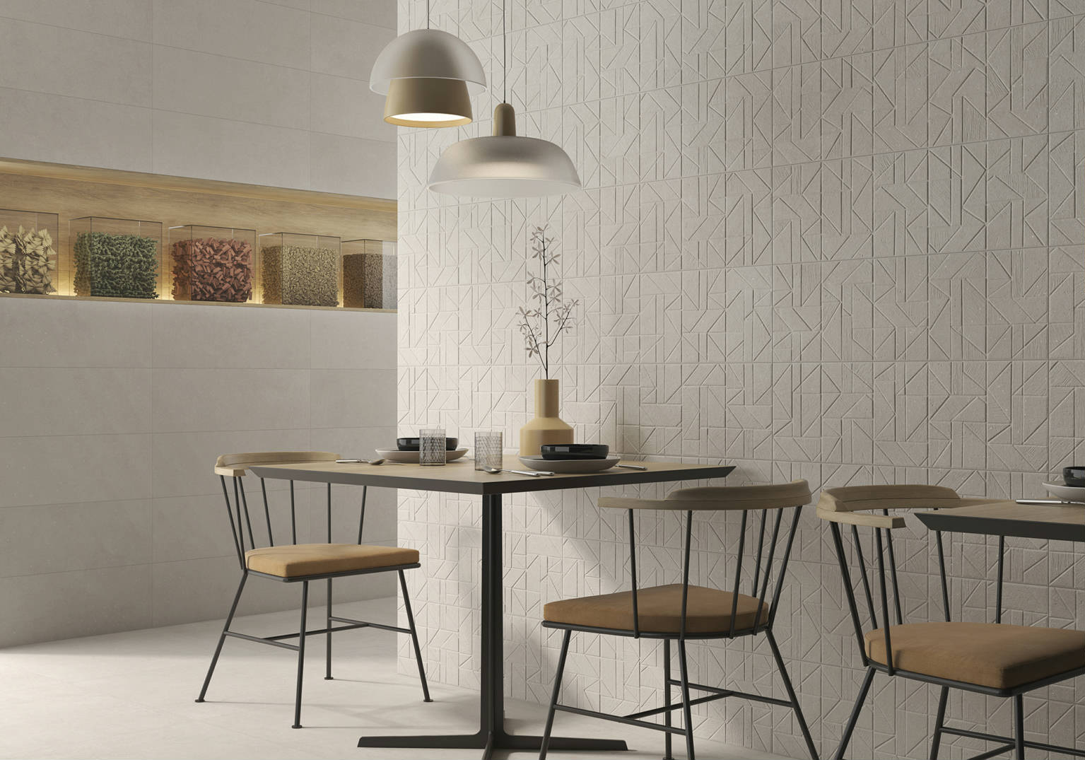 Ashland Creame 36X36 & 6x24 | Marino Tile NY