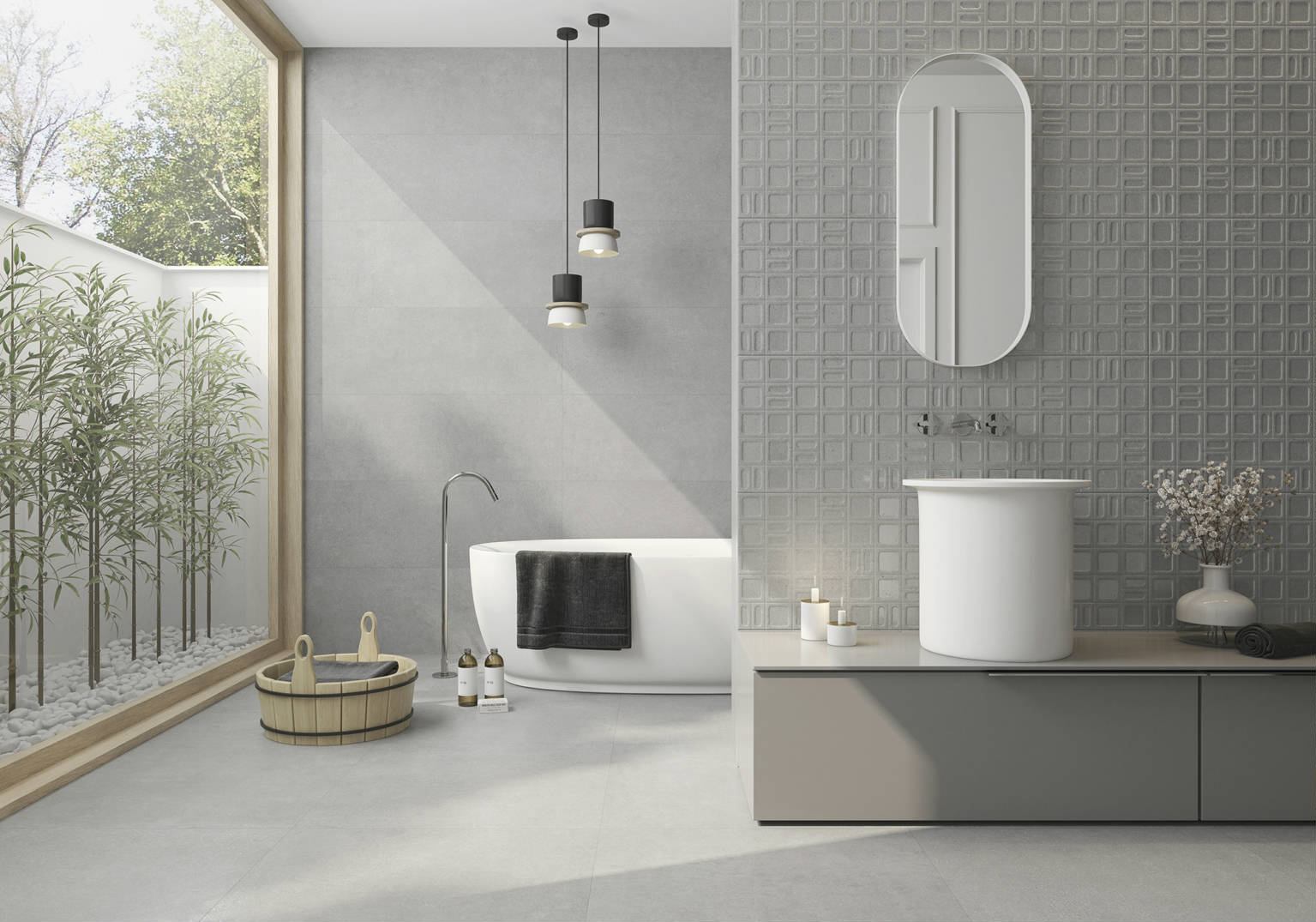Ashland Grey 48X48 | Marino Tile NY