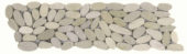 Beige Sliced Matte Pebble Interlocking Border | Marino Tile NY