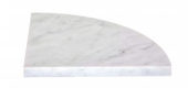 Bianco Carrara 9 Inch Shelf | Marino Tile NY