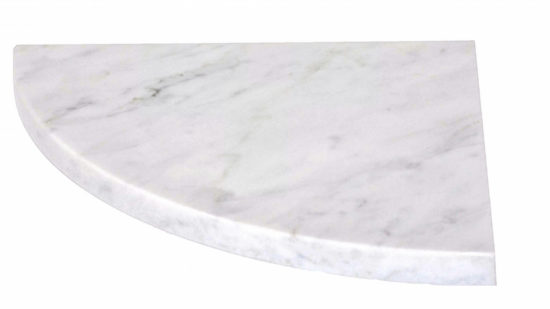 Bianco Carrara 9 Inch Shelf | Marino Tile NY