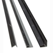 Black Ice 94" Trim Kit, 2 Inside Comers, 2 J Trims,  2 L Trims | Marino Tile NY