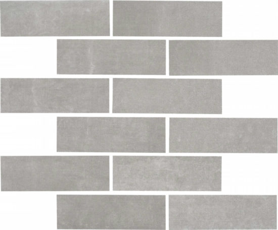 Broadway Silver 2X6 Mosaic | Marino Tile NY