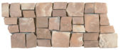 Cappuccino Cubic Marble Opus Interlocking Border | Marino Tile NY