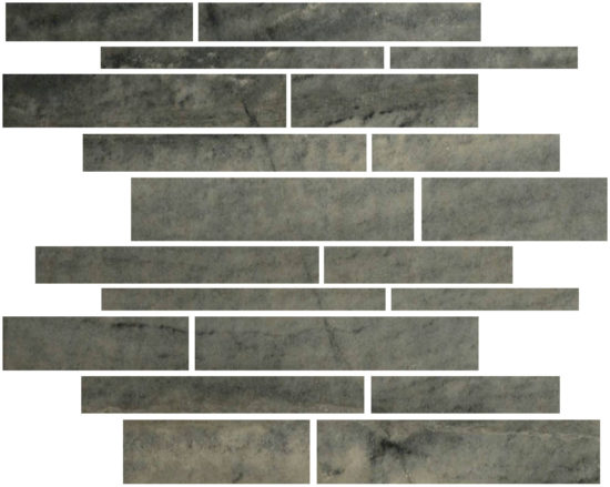 Carbon Random Mosaic | Marino Tile NY