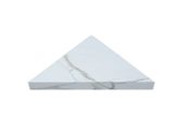 Carrara Marble Shower Bench 26x18.63x3 | Marino Tile NY