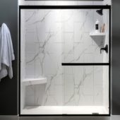 Carrara Marble Shower Wall Kit 36x60x78 | Marino Tile NY