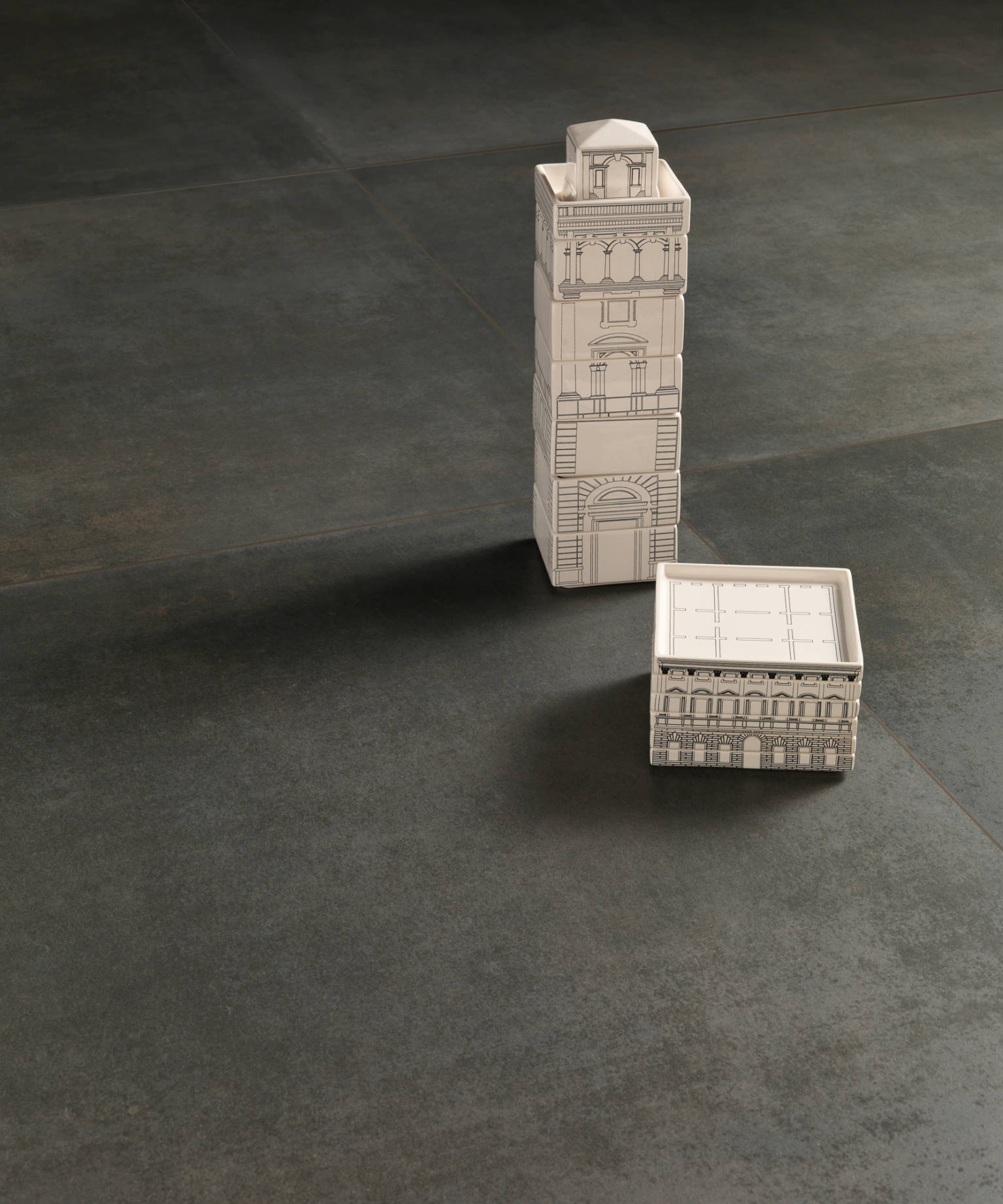 Charleston Palms Steel 16X16 | Marino Tile NY