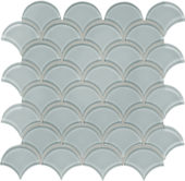 Cloud Scallop Mosaic | Marino Tile NY