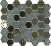 Confetti Mosaic Green | Marino Tile NY