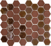 Confetti Mosaic Mauve | Marino Tile NY
