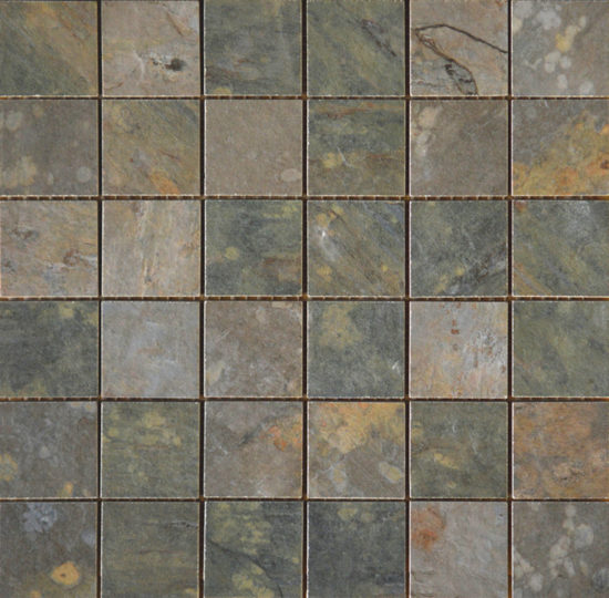 Copper 2x2 Mosaic | Marino Tile NY